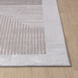 Aitana Scandi Modern Beige/White Rug