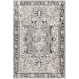 Liana Machine Washable Oriental Boho Beige Rug