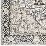 Liana Machine Washable Oriental Boho Beige Rug