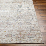 Livia Machine Washable Oriental Boho Ivory Rug
