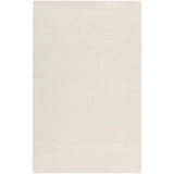 Mithila Hand-Loomed Modern Wool Cream Rug