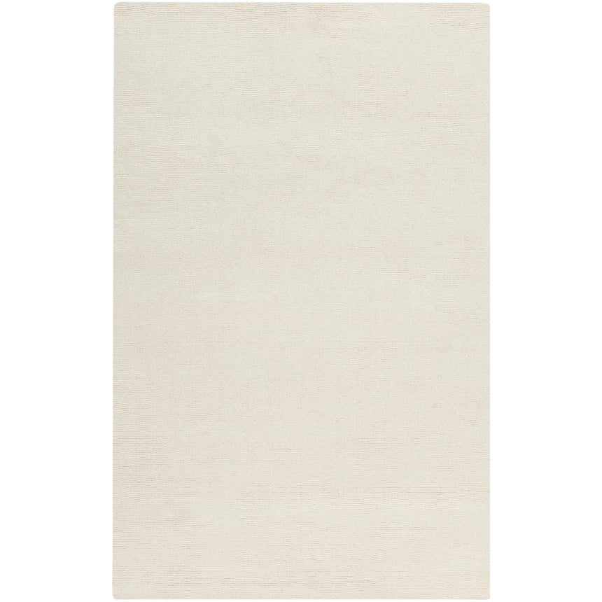 Mithila Hand-Loomed Modern Wool Cream Rug