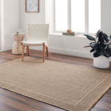 Mindy In- & Outdoor Cottage Jute-Look Beige Rug