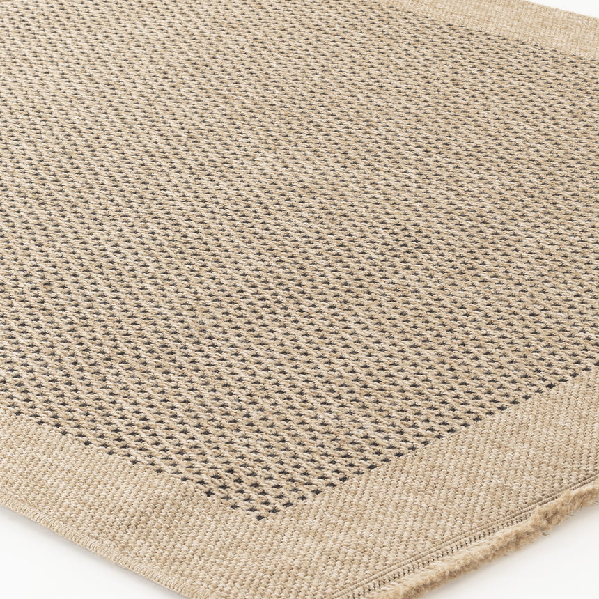 Lori In- & Outdoor Cottage Jute-Look Beige/Brown Rug