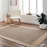 Lori In- & Outdoor Cottage Jute-Look Beige/Brown Rug