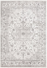 Sanvi Vintage Oriental Boho Light Grey Rug