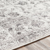 Sanvi Vintage Oriental Boho Light Grey Rug