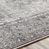 Sanvi Vintage Oriental Boho Charcoal Rug