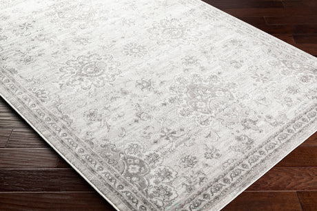 Urmi Vintage Oriental Boho Light Grey Rug - Image 6