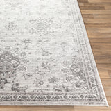 Urmi Vintage Oriental Boho Light Grey Rug