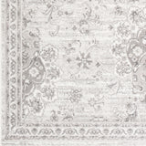 Urmi Vintage Oriental Boho Light Grey Rug