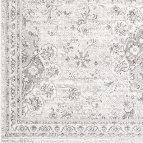 Urmi Vintage Oriental Boho Light Grey Rug - Image 7