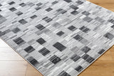 Alia Scandi Modern Black Rug