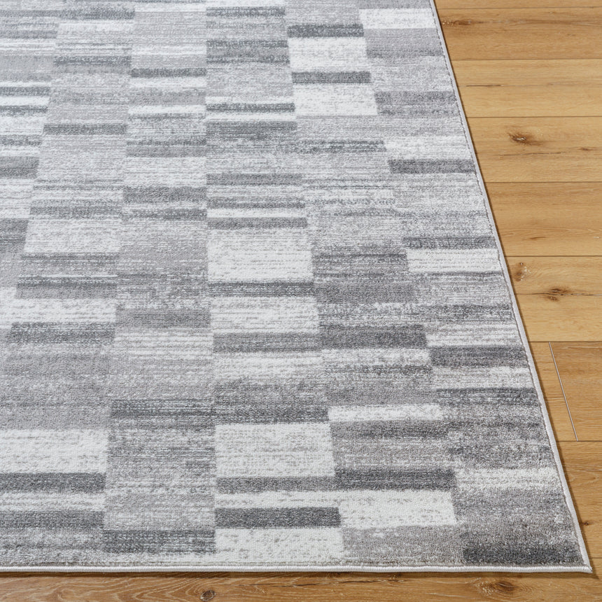 Bhaumi Scandi Modern Light Grey Rug