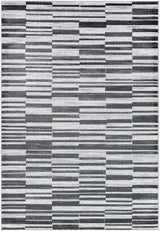 Vartika Scandi Modern Black Rug