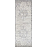 Sage Vintage Oriental Boho Medium Grey Rug