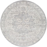 Sage Vintage Oriental Boho Medium Grey Rug