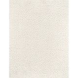 Soso Shaggy Solid Color Plush Pile Cream Rug