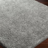 Soso Shaggy Solid Color Plush Pile Dark Grey Rug