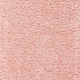 Soso Shaggy Solid Color Plush Pile Pink Rug