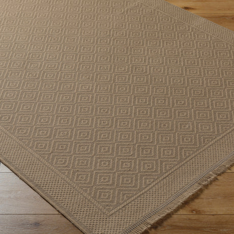 Esha Cottage Tan/Beige Machine Washable Jute Rug - Image 6