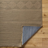 Mythri Cottage Tan Machine Washable Jute Rug