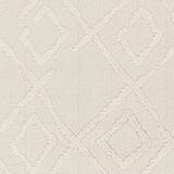 Elaine Berber Geometric High Pile Cream Rug - Image 7