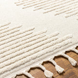 Sloan Berber Global High Pile Ivory Rug