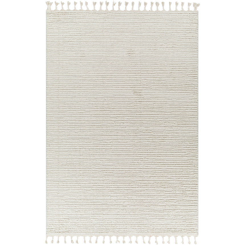 Tatum Scandi Global High Pile Ivory Rug