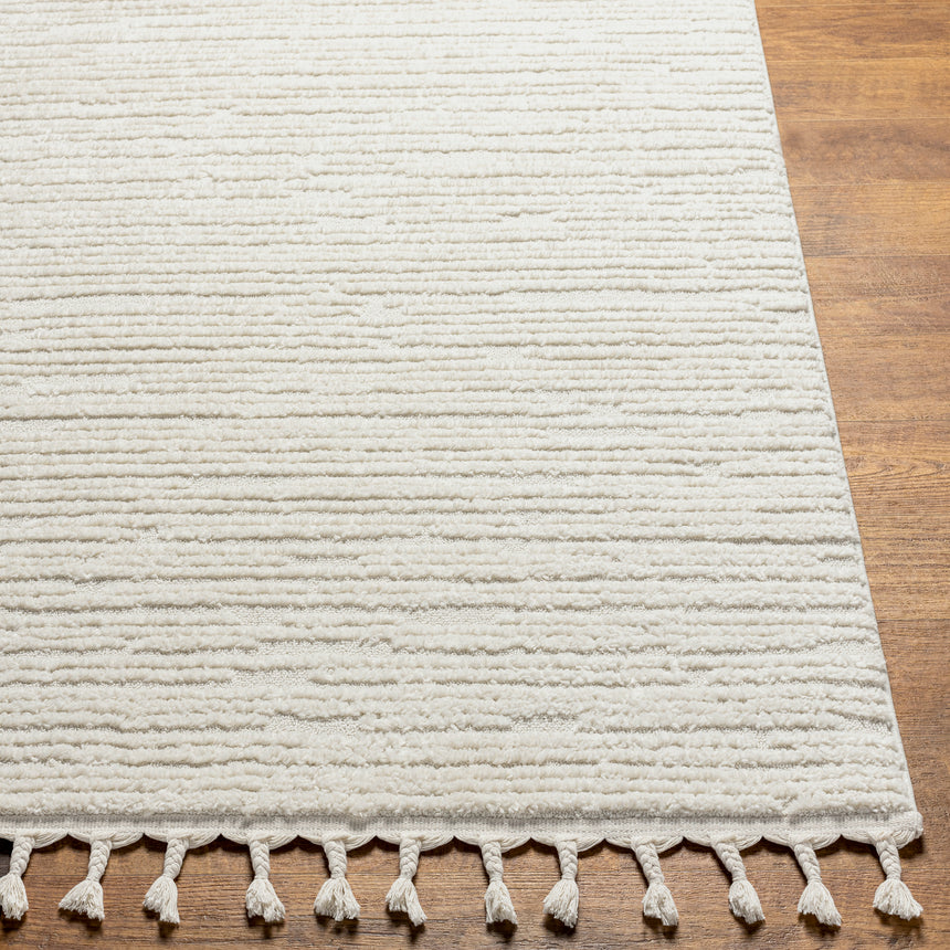 Tatum Scandi Global High Pile Ivory Rug
