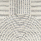 Matilda Scandi Modern High Pile Ivory/Grey Rug