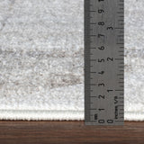 Haven Scandi Geometric White/Grey Rug