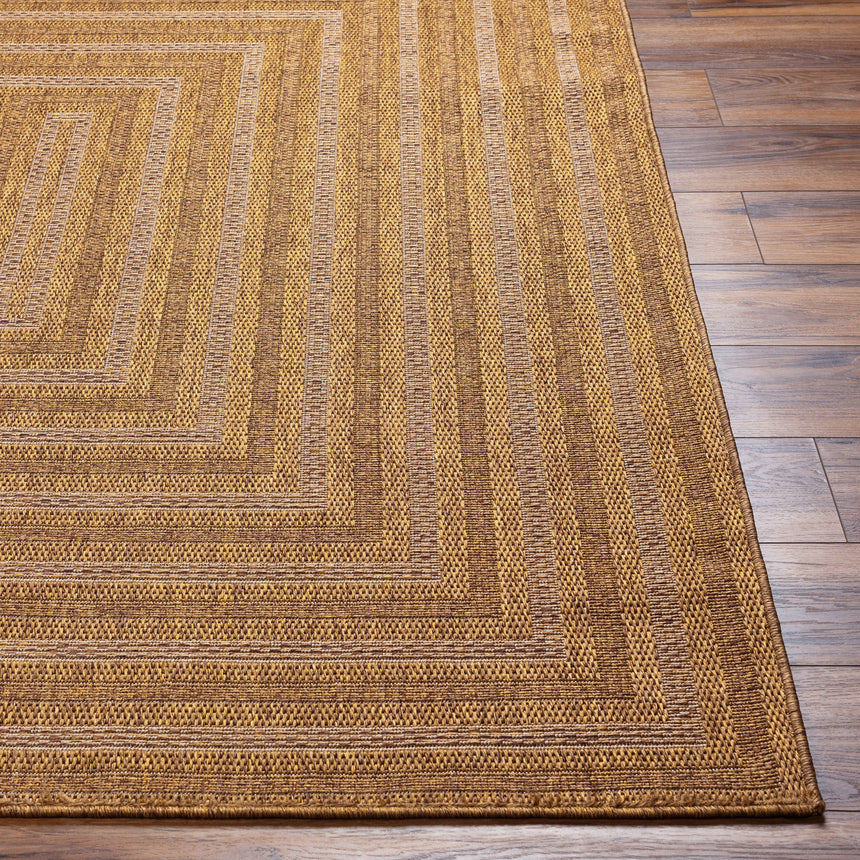 Nymphi In- & Outdoor Jute-Look Brown/Tan Rug