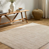 Cascade Our Pnw Home x Livabliss Scandi High Pile Light Beige/Light Brown Rug