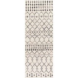 Leonor Berber Geometric Light Grey Rug