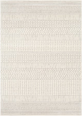Bianca Scandi Geometric Light Grey Rug