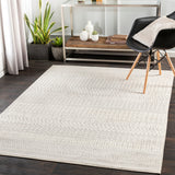 Bianca Scandi Geometric Light Grey Rug