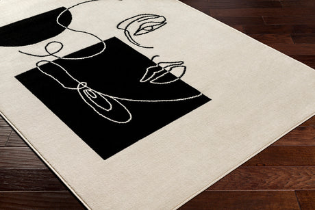 Francesca Scandi Modern Beige Rug - Image 6