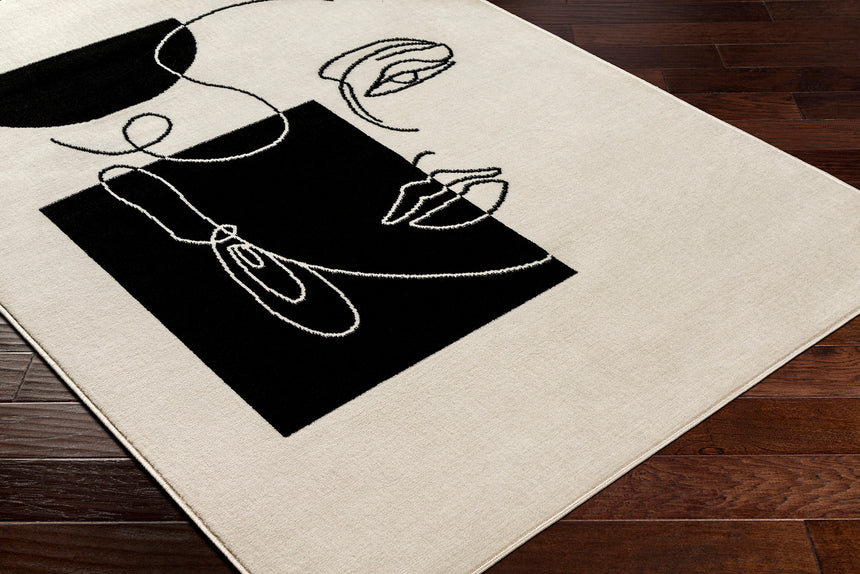 Francesca Scandi Modern Beige Rug