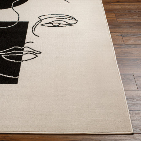 Francesca Scandi Modern Beige Rug - Image 5