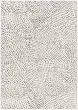 Yonina Scandi Modern Beige/Grey Polka Dot Rug - Image 1