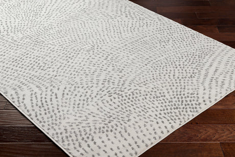 Yonina Scandi Modern Beige/Grey Polka Dot Rug - Image 6