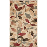 Damali Scandi Modern Dark Red Rug - Image 1