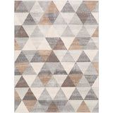 Katherine Scandi Geometric Medium Grey Rug