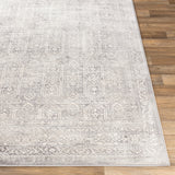 Vicky Vintage Oriental Boho Grey/Ivory Rug