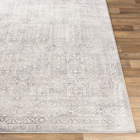 Vicky Vintage Oriental Boho Grey/Ivory Rug - Image 5