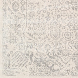 Hindah Vintage Oriental Boho Medium Grey Rug