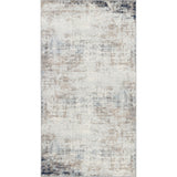 Alix Abstract Modern Marble Blue/Ivory Rug