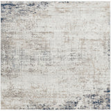 Alix Abstract Modern Marble Blue/Ivory Rug