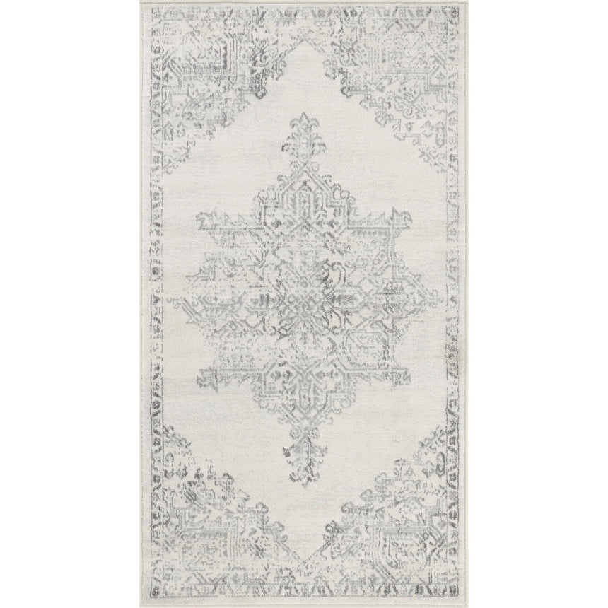 Ceren Vintage Oriental Boho Cream Rug